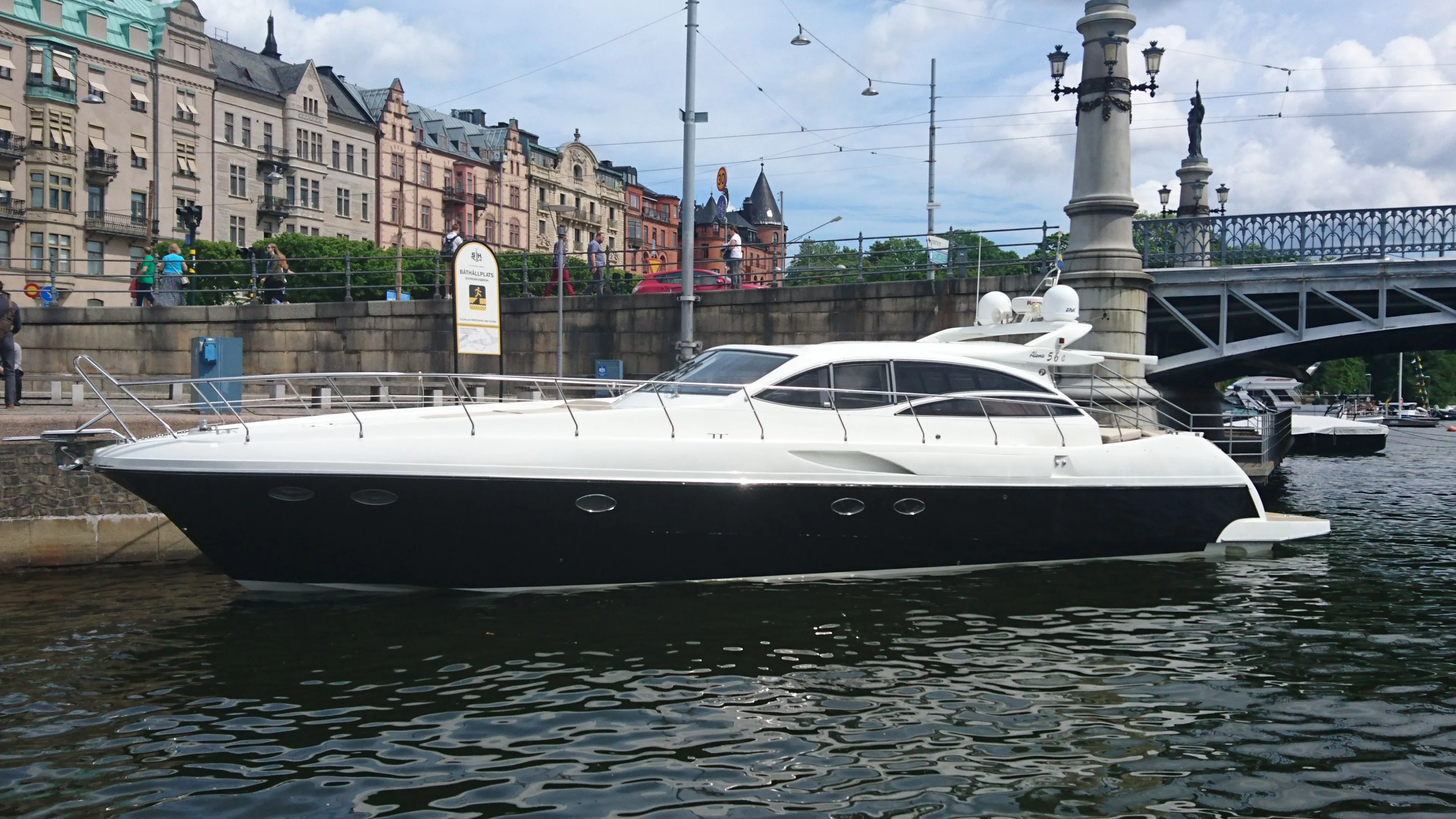Explore Stockholm on a 20m Alena 56 Motor Yacht Rental