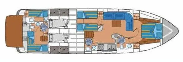 Rent a 15.25m 2 Cabin Motor Yacht in Mykonos City