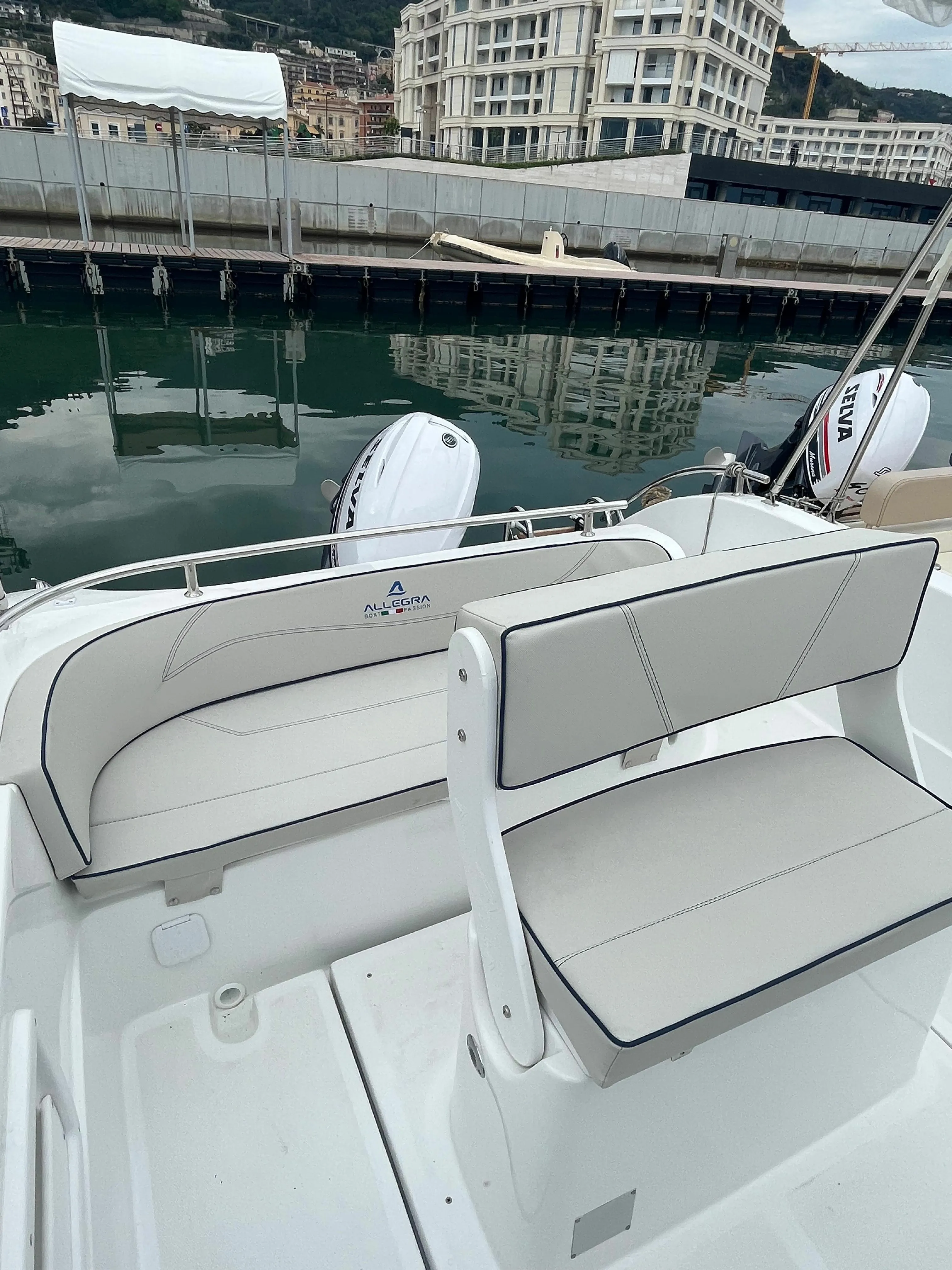 Charter a 5.6m Allegra 19 Motor Boat in Salerno