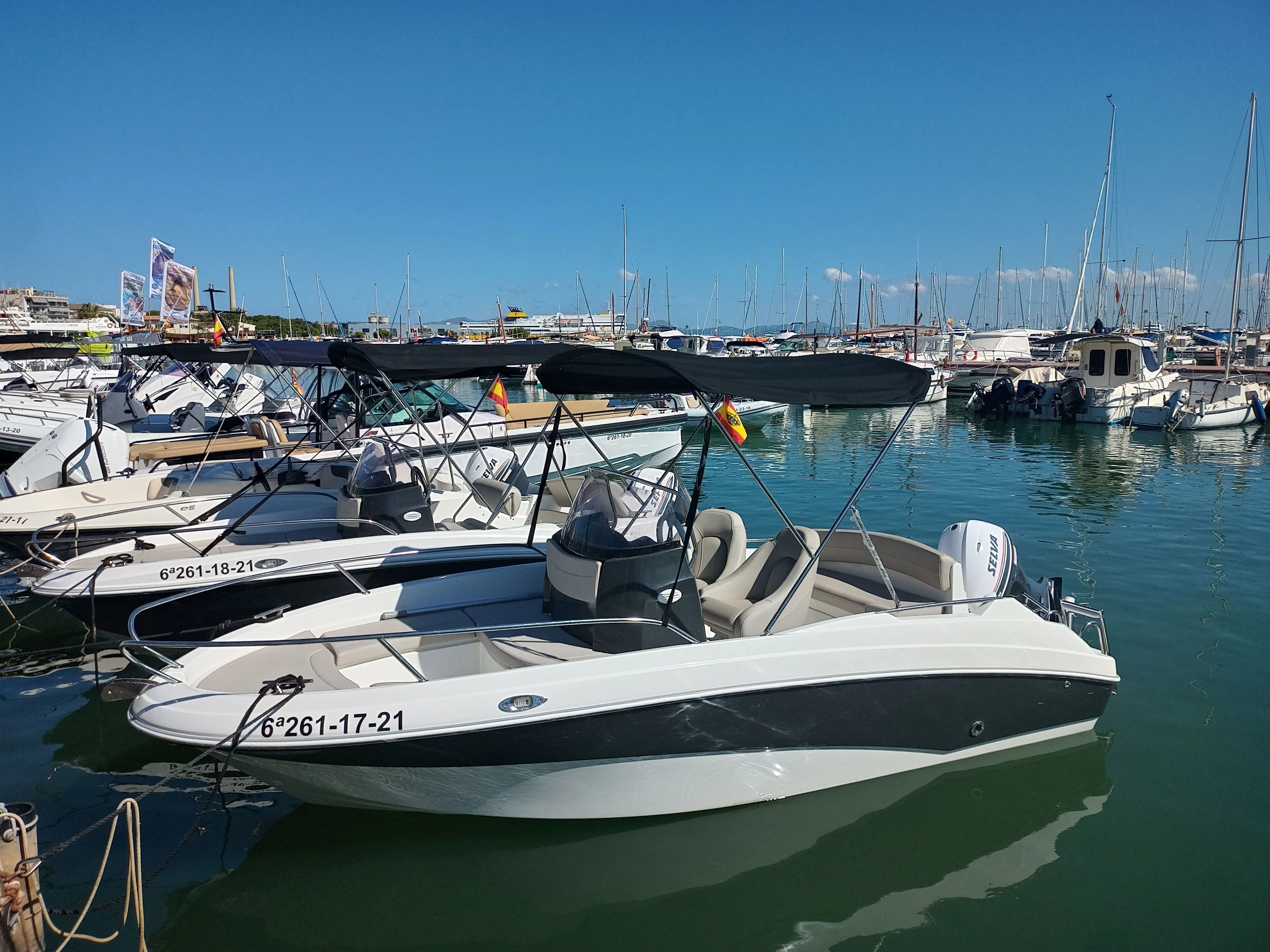 Rent a 4.8m Motor Boat in Port de Pollensa