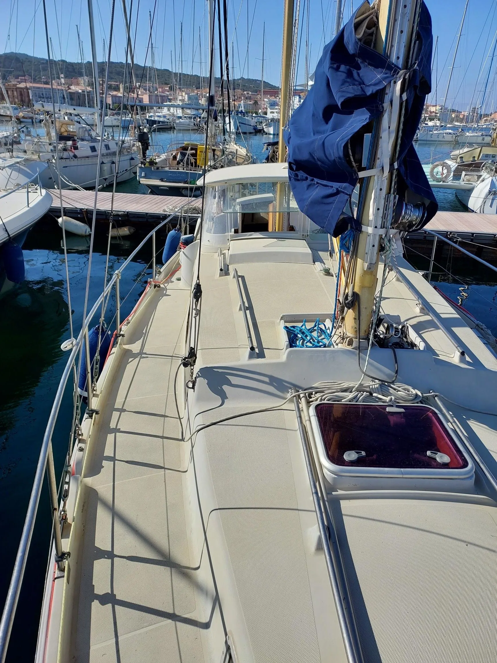 Explore Carloforte on a 12.3m Rental Amel Euros 41