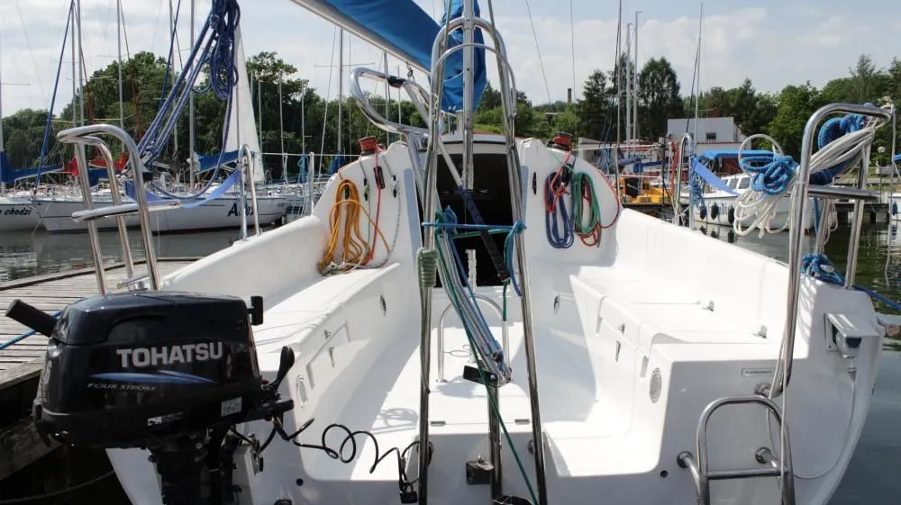 Explore Rydzewo on a 6.7m 2 Cabin Sailing Yacht Rental
