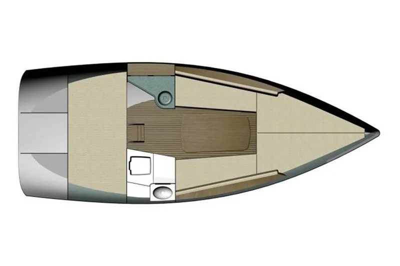 Explore Rydzewo on a 7.18m Rental Sailing Yacht Antila 24