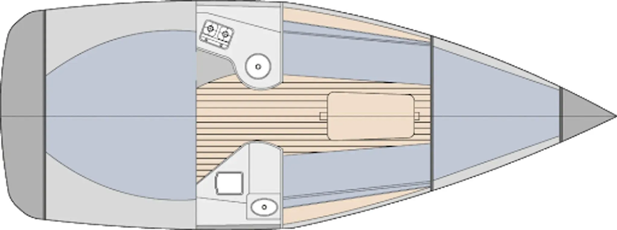 Rent a 8.2m Antila 27 Sailing Yacht in Wilkasy