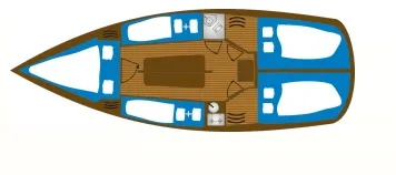 Rent a 8.85m Boat in Ruciane-Nida