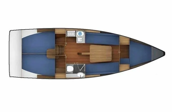 Explore Rydzewo on a 8.28m Antila 28.2 Sailing Yacht Rental