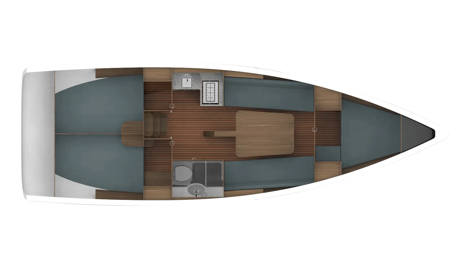 Explore Gizycko on a 9.99m Antila 33 Sailing Yacht Rental