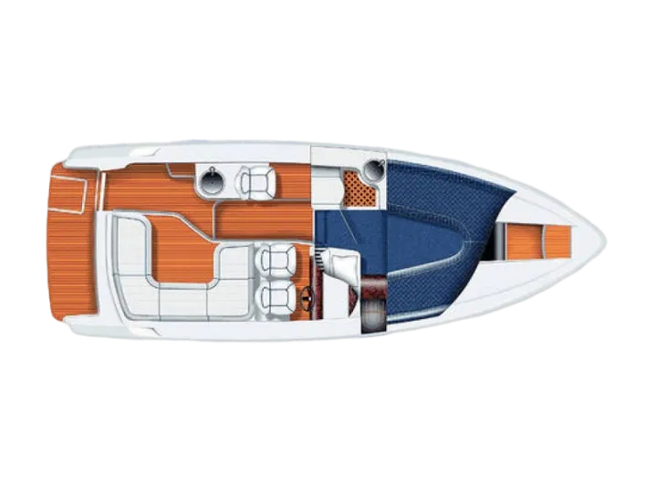 Rent a 8.5m Aquador 28HT Motor Yacht in Stockholm