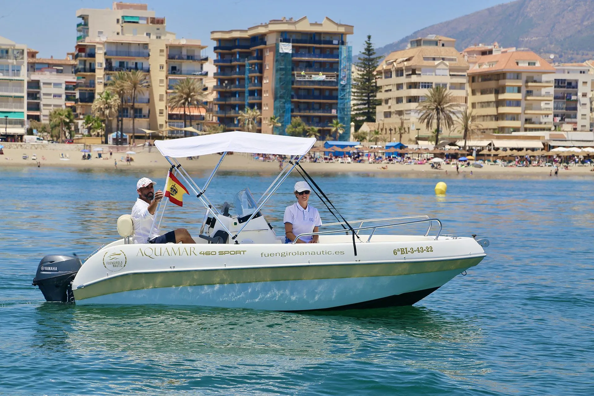 4.6m Fuengirola Boat Hire