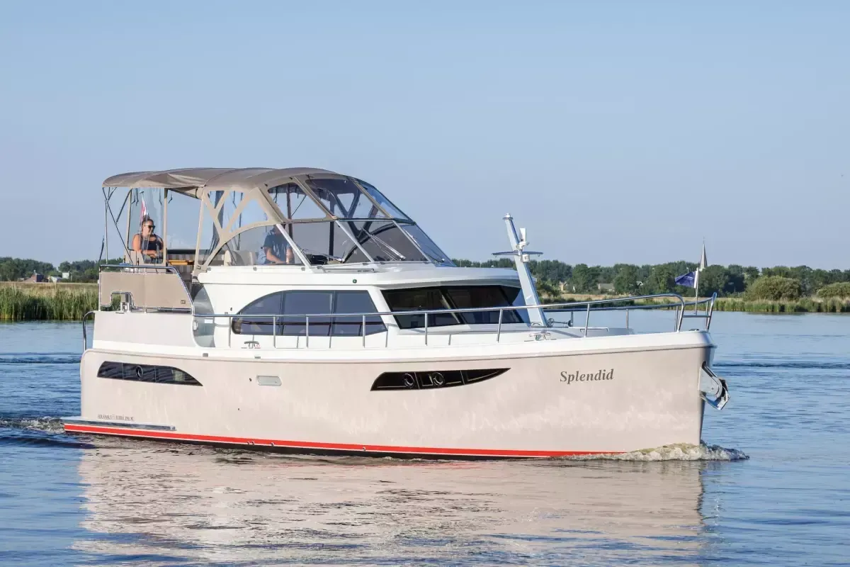 Explore Sneek on a 12.1m Rental Motor Yacht