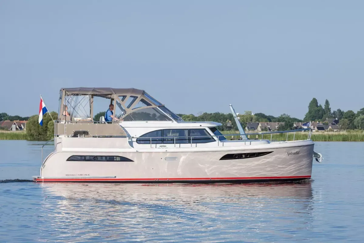 Explore Sneek on a 12.1m Rental Motor Yacht