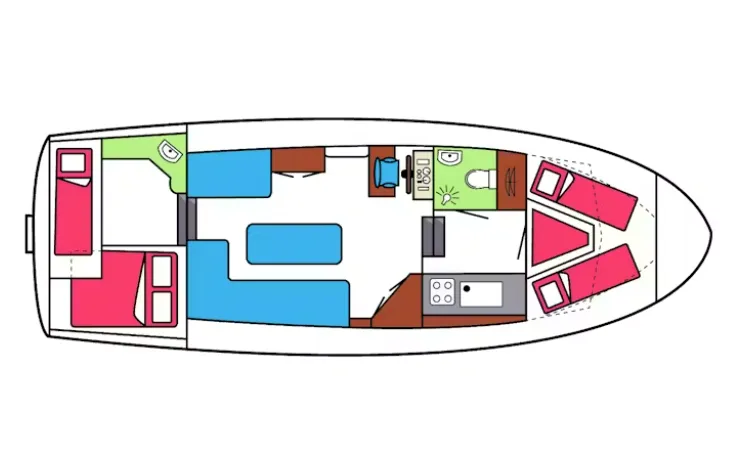 Charter a 9.85m Aquanaut Safari 985 Motor Yacht in Warten