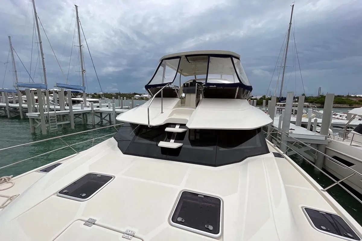 Charter a 13.7m Power Catamaran in Marsh Harbour