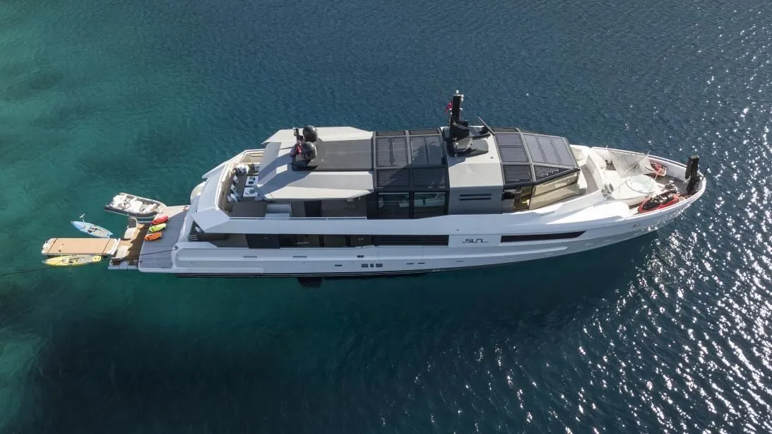 Explore Bodrum on a 35m Rental Motor Yacht Arcadia 115
