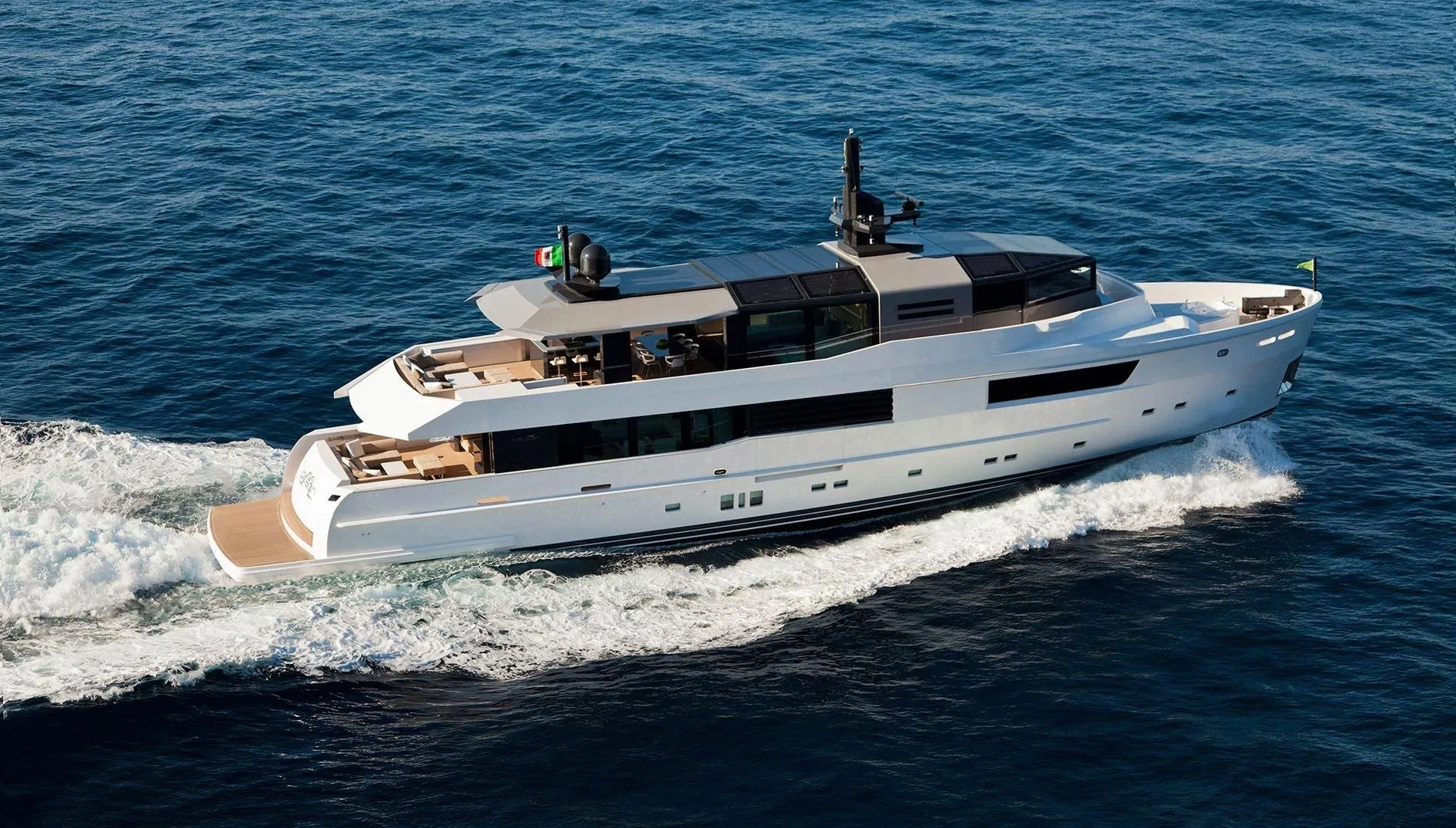 Explore Bodrum on a 35m Rental Motor Yacht Arcadia 115