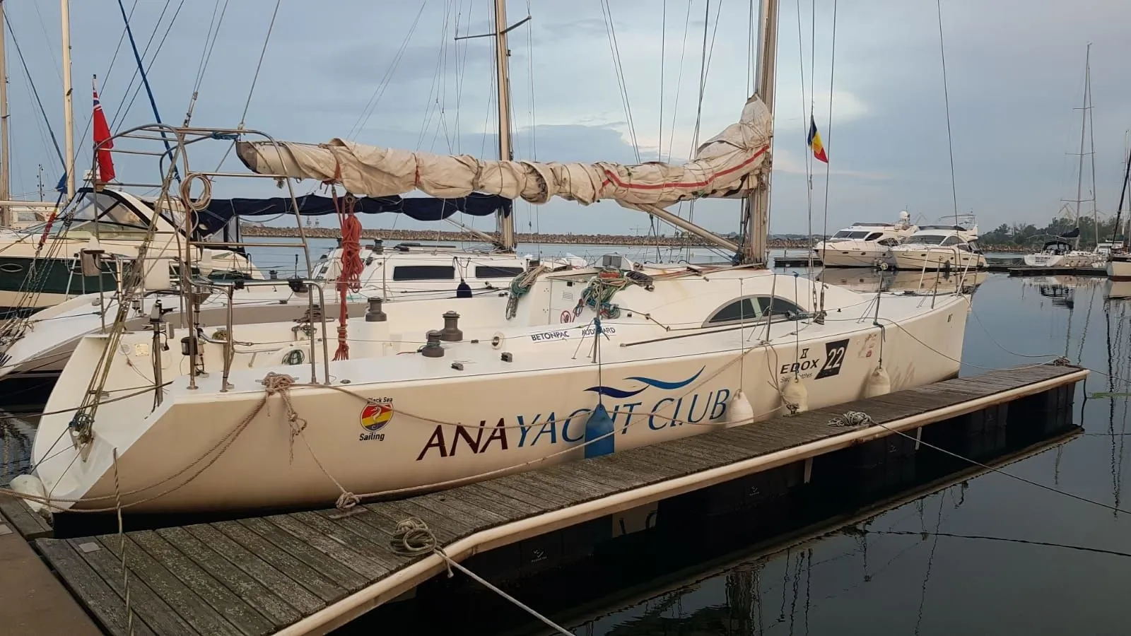 Rent a 12m 3 Cabin Sailing Yacht in Mangalia
