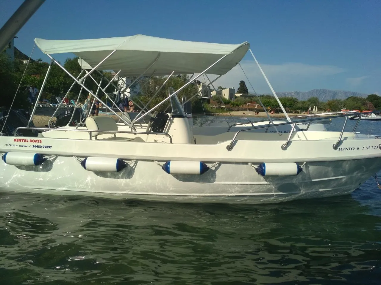 Charter a 5.1m Asos Marine 16 Motor Boat in Nydri