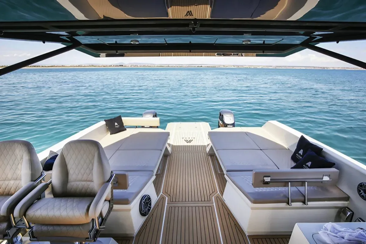 Explore Barcelona on a 11.1m Astilux Alexa 37 Catamaran Rental