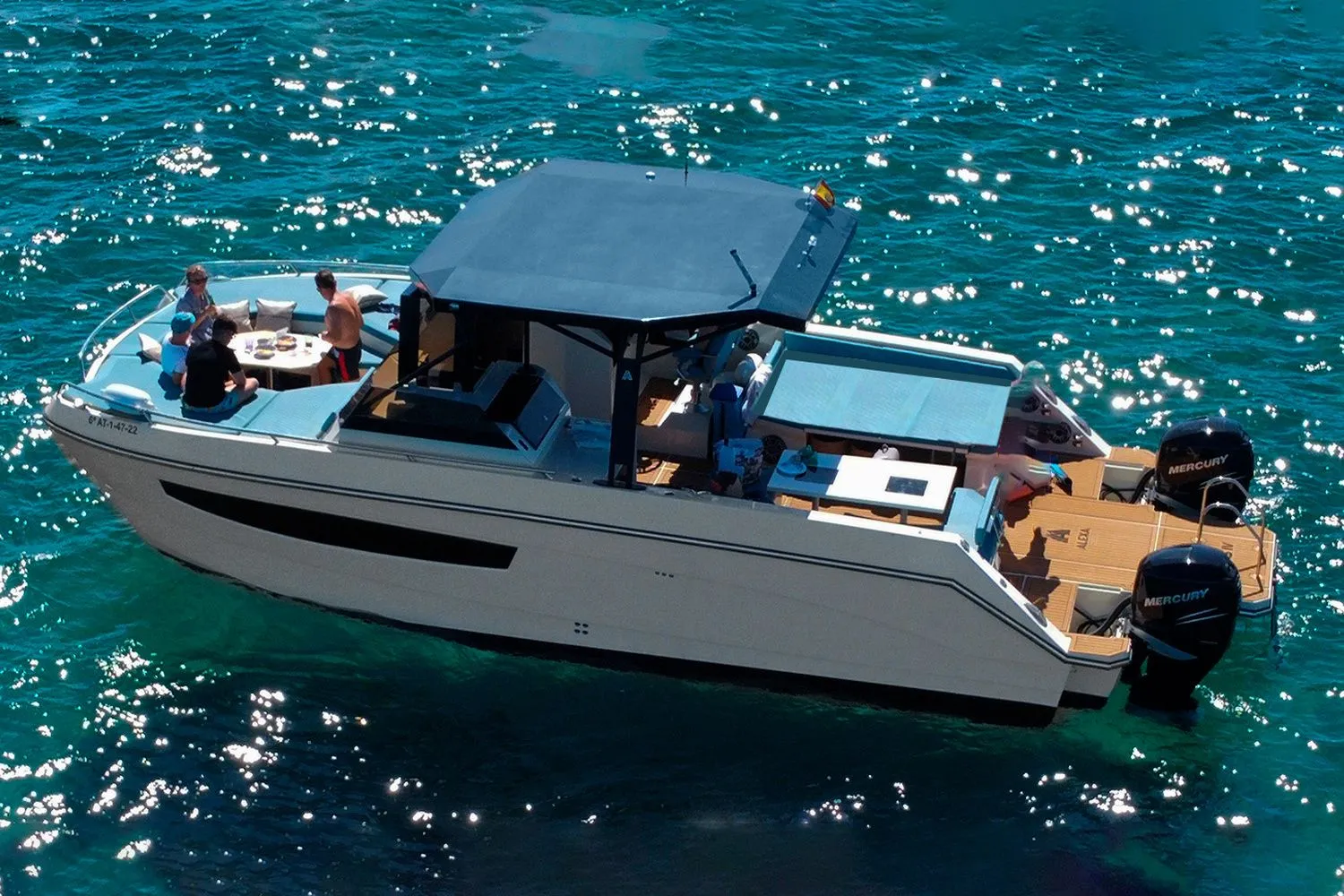 Charter a 11.1m 2 Cabin Motor Yacht in Alicante