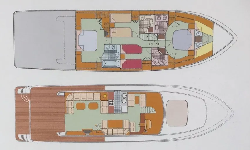 Rent a 20.85m Boat in Ajaccio