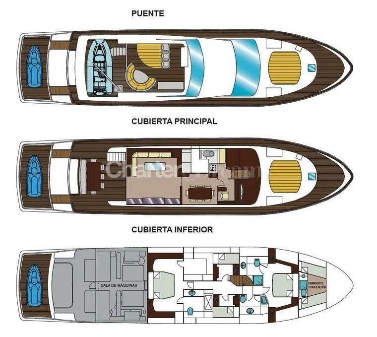 Charter a 24m Astondoa 72 in Santa Pola
