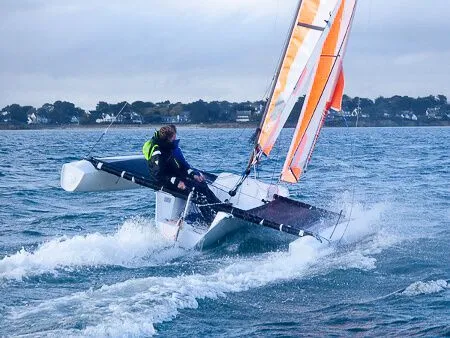Trimaran Charter Boat