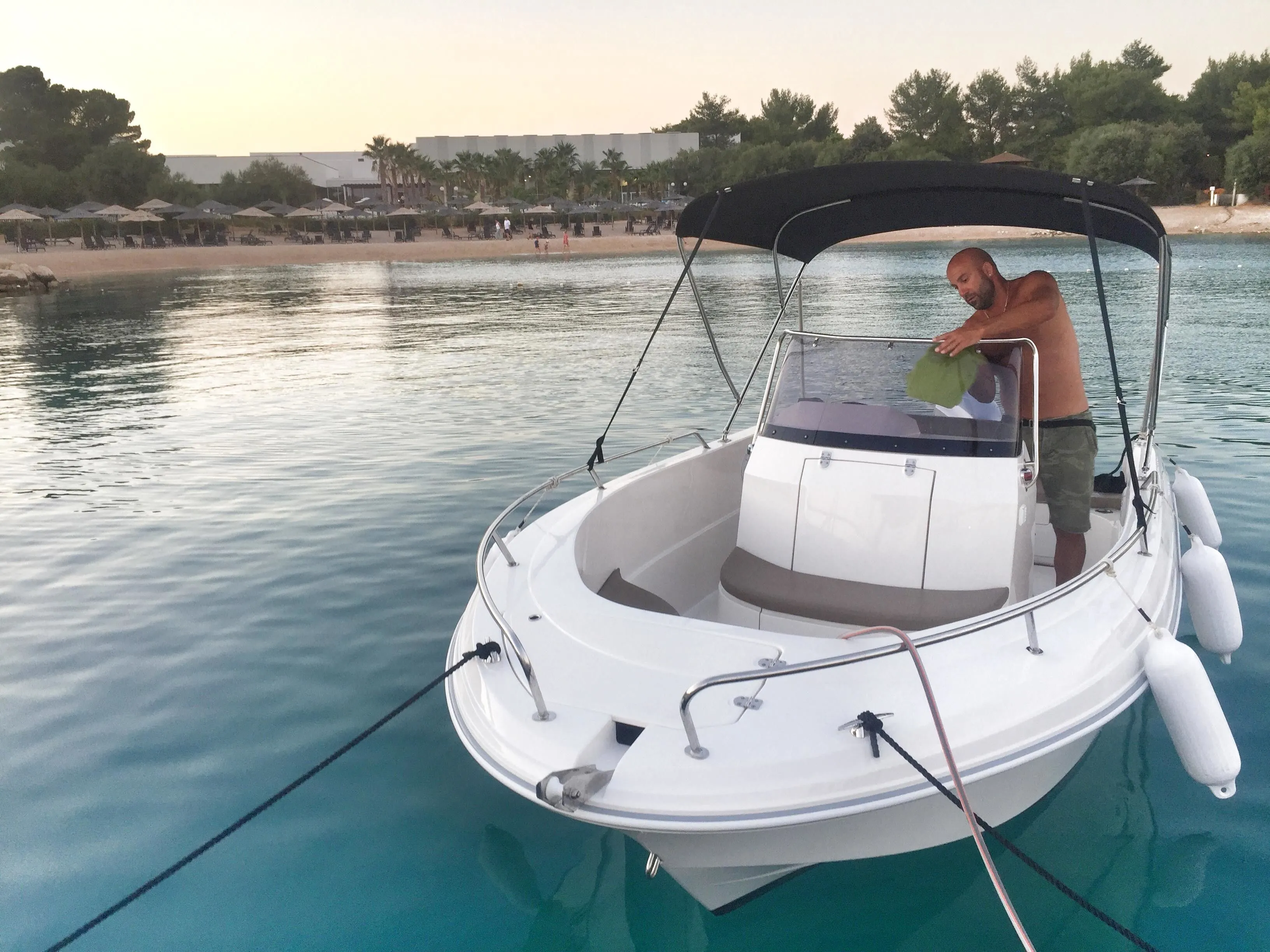 Šibenik лодка на прокат
