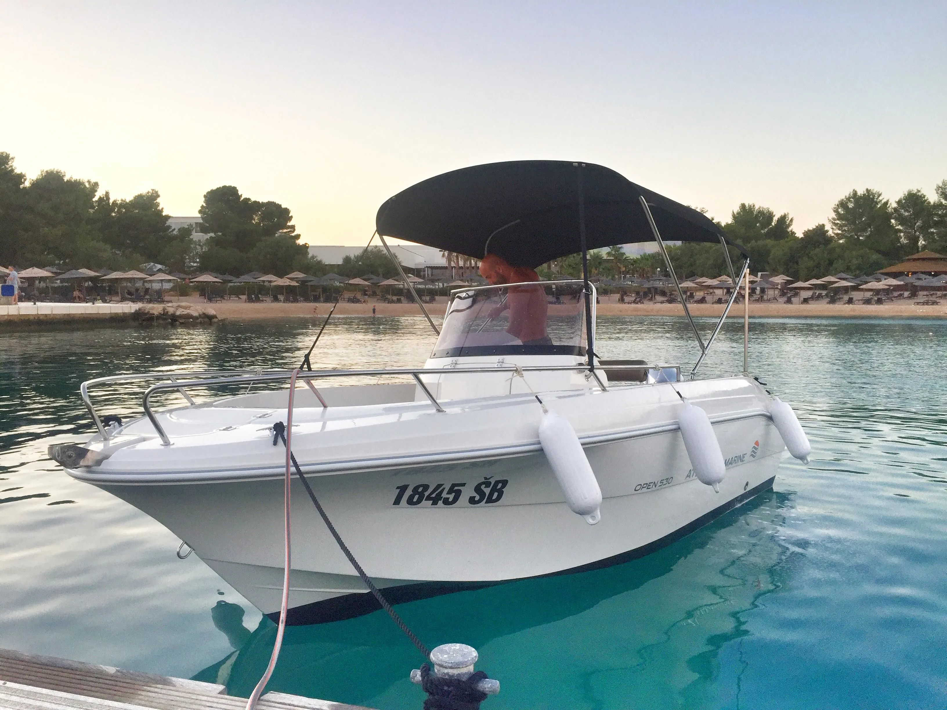 Charter a 5.4m Boat in Vodice