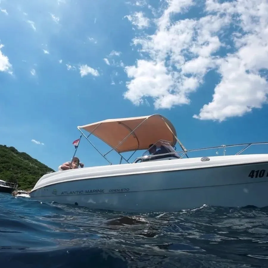 Rent a 6.7m Atlantic Marine 670 Motor Boat in Krk