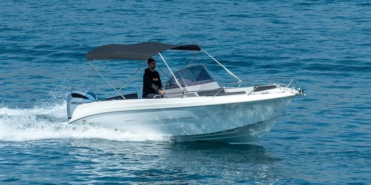 Rent a 6.7m Atlantic Marine 670 Motor Boat in Trogir