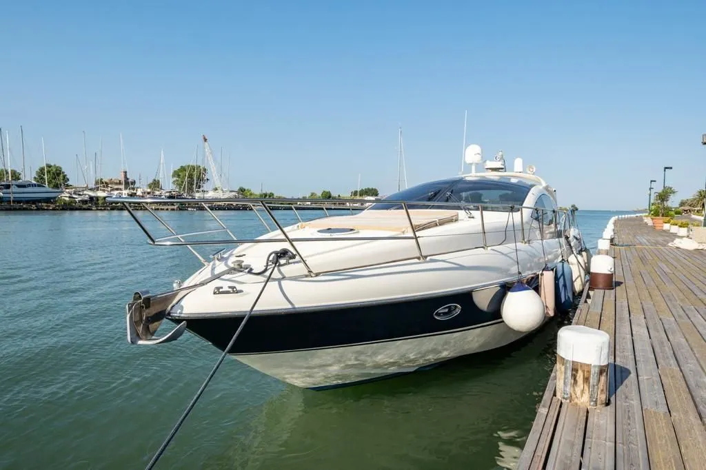 Explore San Felice Circeo on a 17m 3 Cabin Motor Yacht Rental