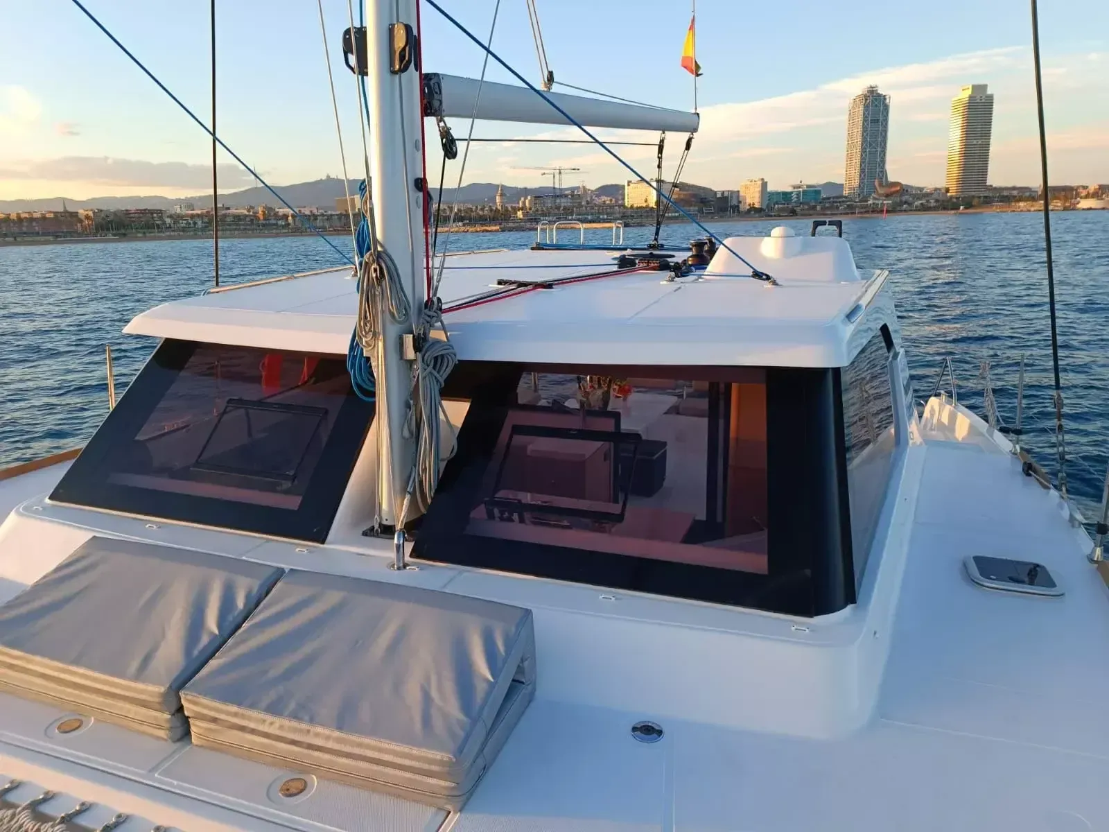 Rent a 10.5m Catamaran in Barcelona