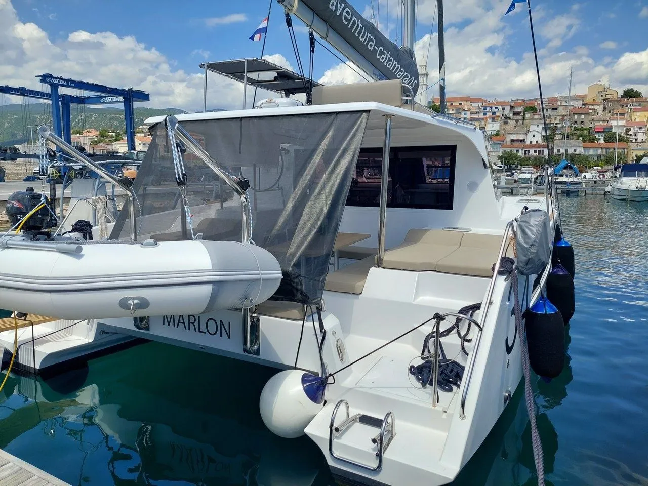 9.98m Novi Vinodolski Aventura 34 Catamaran Hire