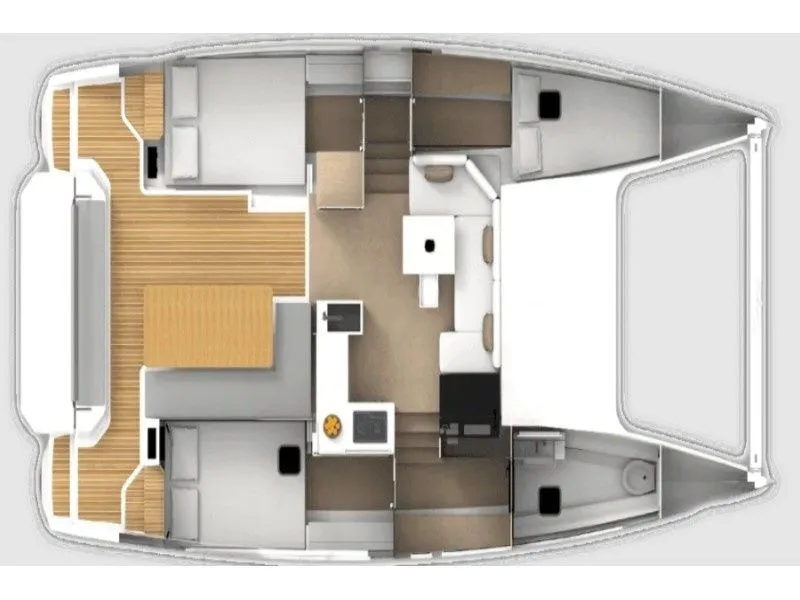 Rent a 10m Aventura 34 Catamaran in Quiberon