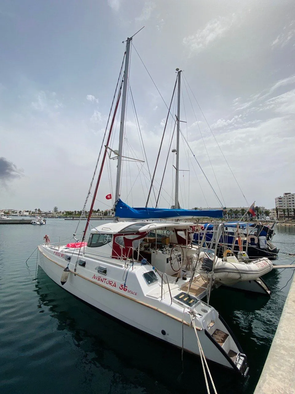 Explore Tivat on a 10.8m Rental Catamaran Aventura 36