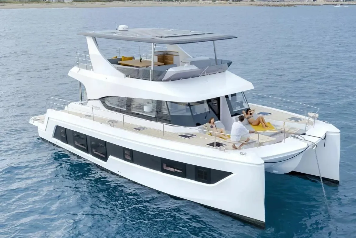 Charter a 14.9m 4 Cabin Power Catamaran in Gouvia