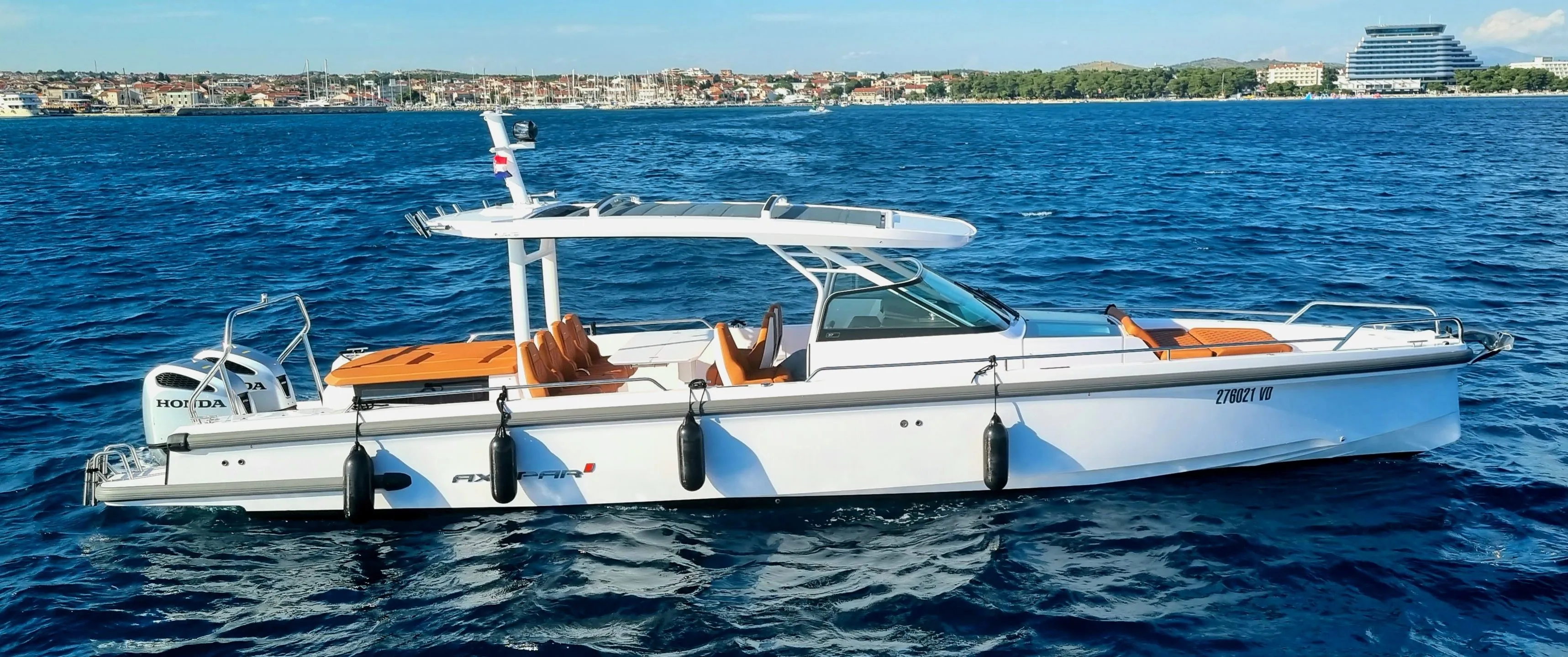 Explore Vodice on a 11.5m Rental Boat