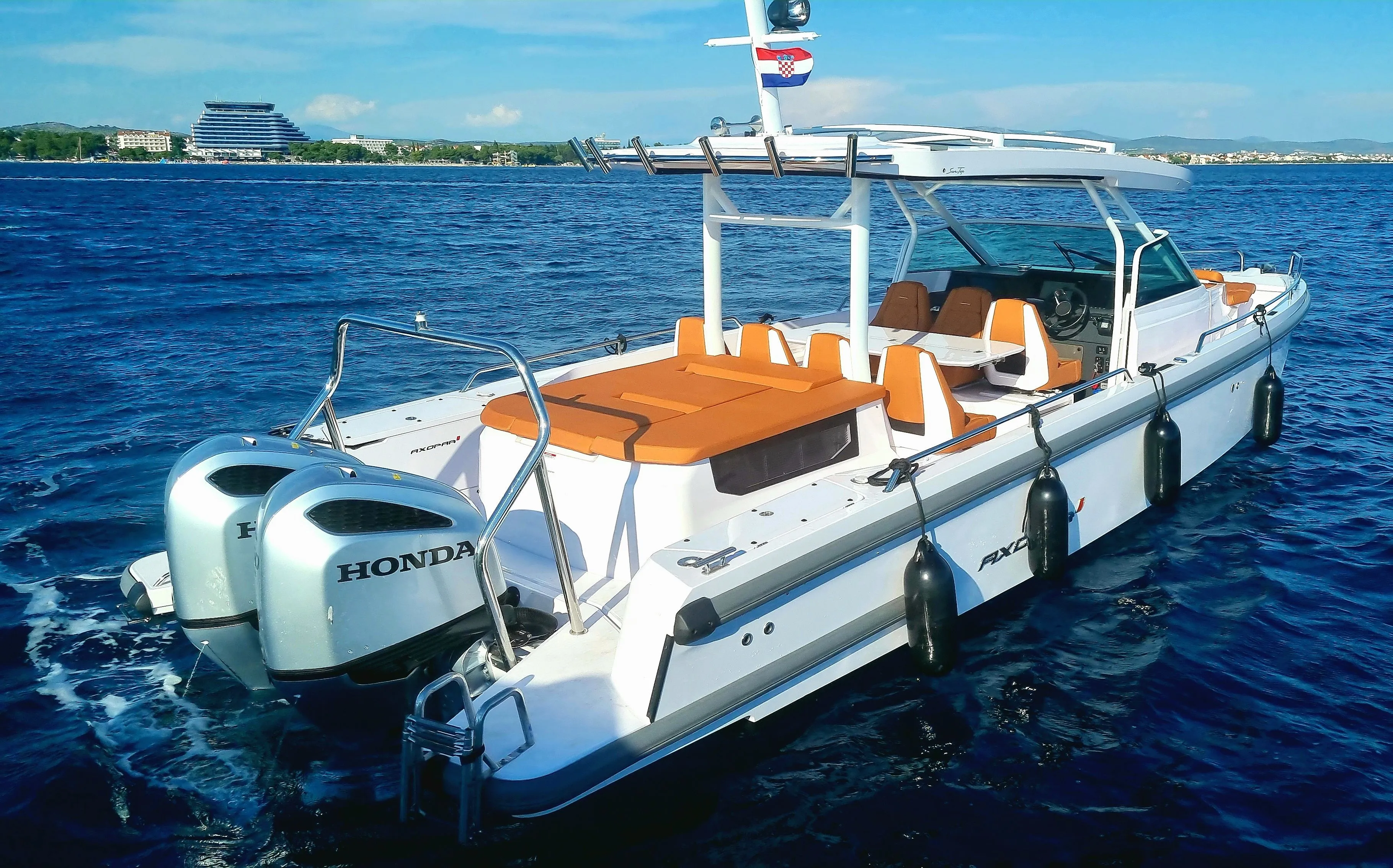 Explore Vodice on a 11.5m Rental Boat