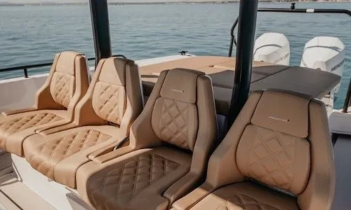 Explore Alcudia on a 11.5m Rental Motor Yacht