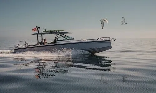 Explore Alcudia on a 11.5m Rental Motor Yacht