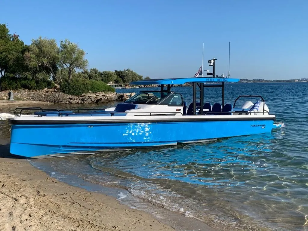 11.2m Gouvia Motor Yacht Axopar T-Top Brabus Line 37 Hire