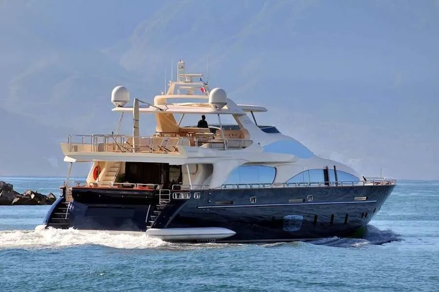 The Blau Charter Boat