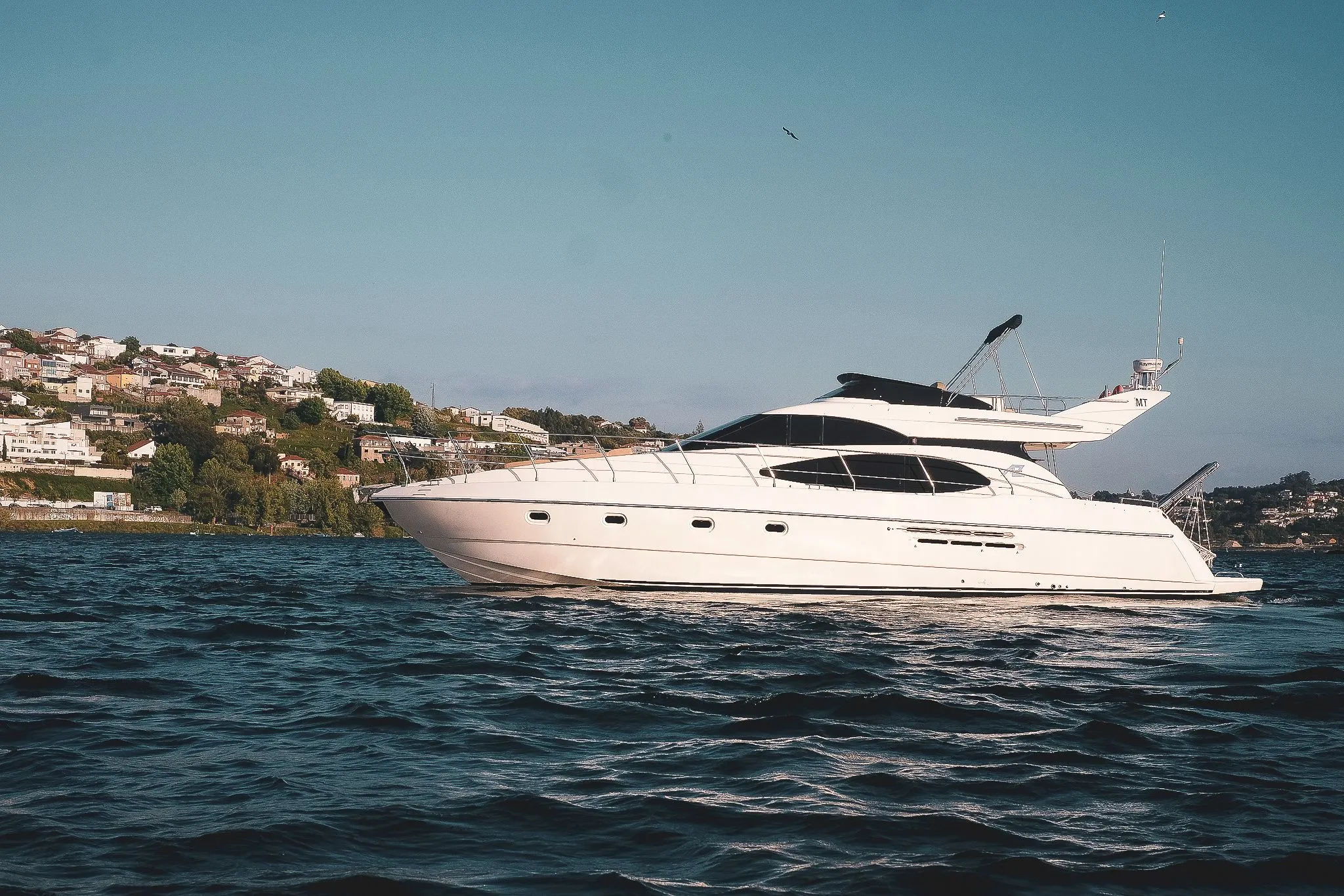 Explore Porto on a 15m Rental Motor Yacht Azimut 50