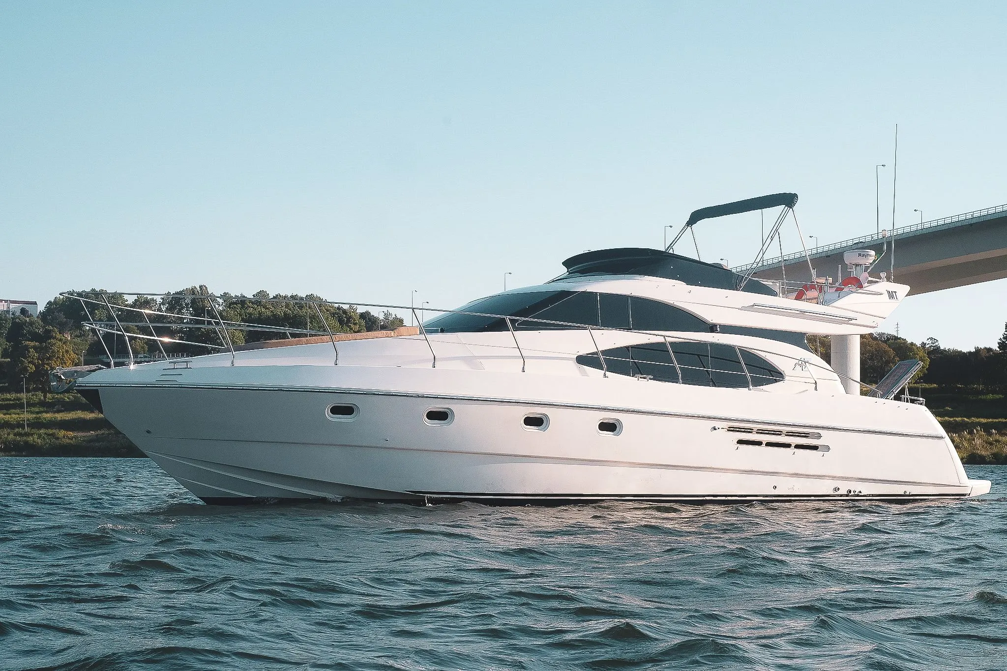 Explore Porto on a 15m Rental Motor Yacht Azimut 50