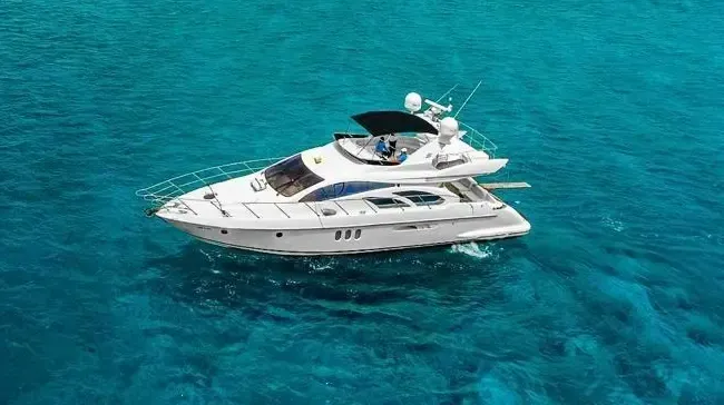Explore La Romana on a 16.9m Azimut 55 Motor Yacht Rental