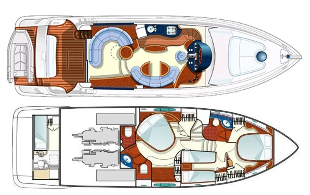 Explore La Romana on a 16.9m Azimut 55 Motor Yacht Rental