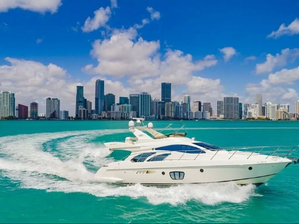 Explore Miami on a 17.51m 3 Cabin Motor Yacht Rental