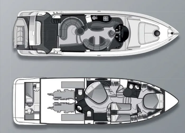 16.8m Chang Wat Phuket Azimut 55 Motor Yacht Hire