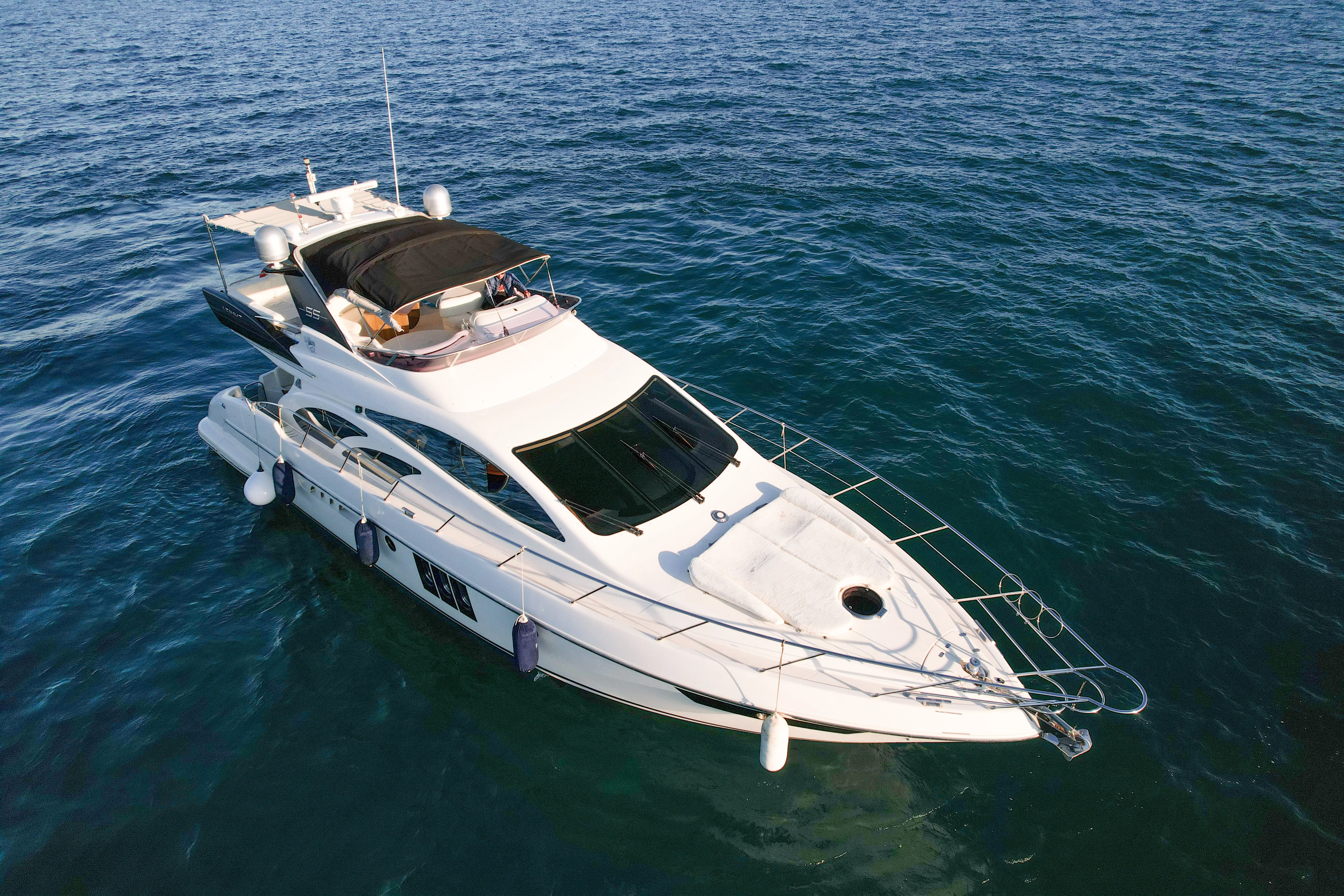 Explore Antalya on a 17m Azimut 55 Motor Yacht Rental