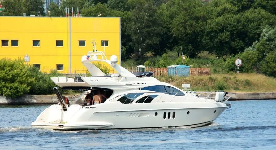 Explore Moscow on a 17.51m Rental Motor Yacht